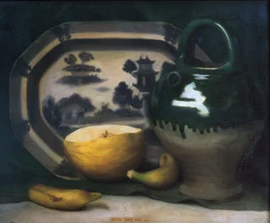Stillleben mit Melone, 1908